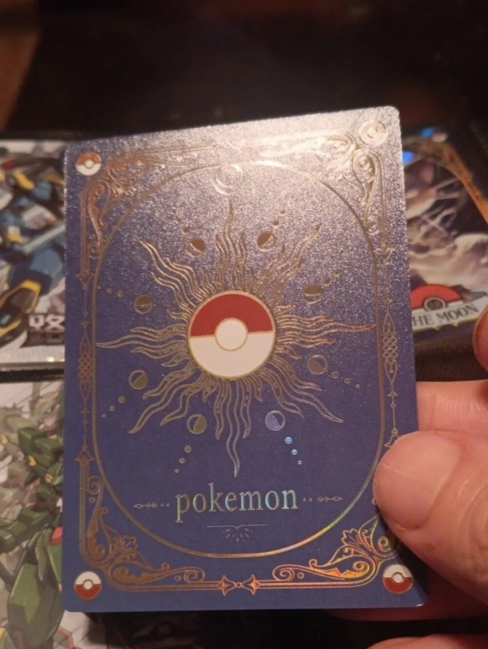 Pokemon Gengar V The Chariot Trading Card - Purple, Black, Gold